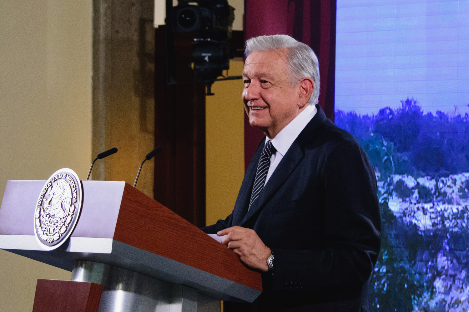 Conferencia presidente Andrés Manuel López Obrador Jueves 22 de mayo 2024. Versión estenográfica.