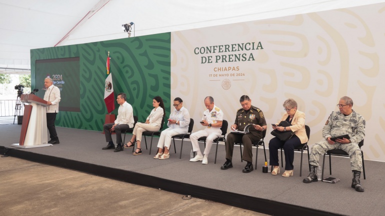 Conferencia de prensa matutina del presidente Andrés Manuel López Obrador. Viernes 17 de mayo 2024. Versión estenográfica.