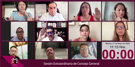 Aprueban registro de candidaturas para diputación y concejalías en Oaxaca