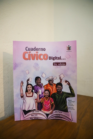 Presenta IEEPCO Quinta Edición del Cuaderno Cívico Digital