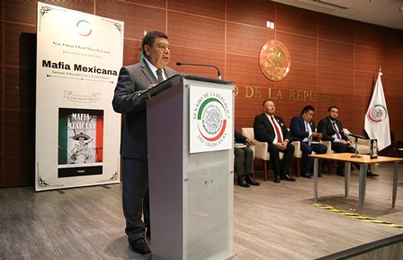 Presentan en el Senado “Mafia Mexicana”, análisis de la problemática de la delincuencia organizada