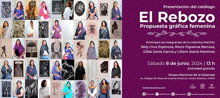 “Rebozo. Propuesta gráfica femenina”