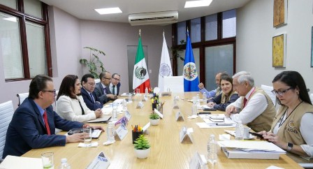 Recibe TEPJF a Misión de Observación Electoral de la Organización de los Estados Americanos