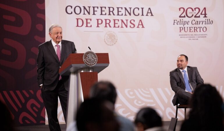 Conferencia de prensa matutina del presidente Andrés Manuel López Obrador. Lunes 10 de junio 2024. Versión estenográfica.