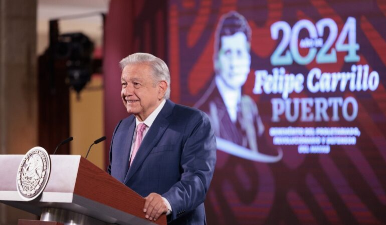 Conferencia de prensa matutina del presidente Andrés Manuel López Obrador. Miércoles 5 de junio 2024. Versión estenográfica.