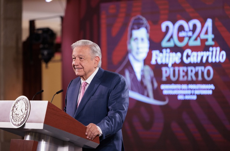 Conferencia de prensa matutina del presidente Andrés Manuel López Obrador. Miércoles 5 de junio 2024. Versión estenográfica.