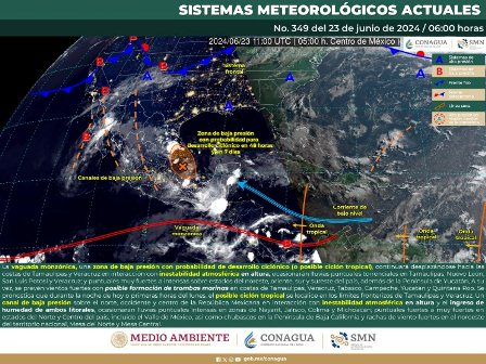 Prevén lluvias localmente fuertes en todo el territorio oaxaqueño