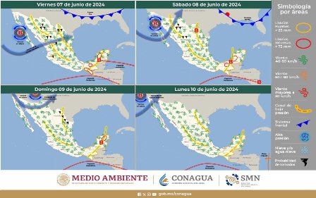 Prevén temporal corto de lluvias a partir de este viernes en Oaxaca