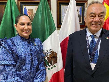 Presente México en la toma de posesión del presidente de El Salvador