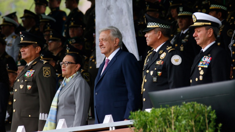 Guardia Nacional debe ser incorruptible y ejemplo de honestidad: presidente; celebra 5° Aniversario de la corporación: Andrés Manuel López Obrador