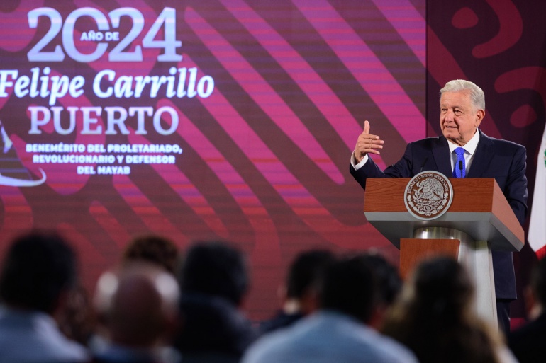 Conferencia de prensa matutina del presidente Andrés Manuel López Obrador Lunes 12 de agosto 2024 Versión estenográfica