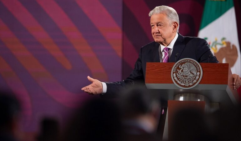 Andrés Manuel López Obrador, Presidente de México, expone a Joseph Biden injerencia de Estados Unidos al financiar a Mexicanos contra la Corrupción