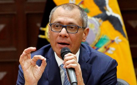 Solicita Gobierno de México salvoconducto para Jorge Glas al Gobierno de Ecuador