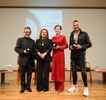 Lourdes Ambriz, Héctor Infanzón y Horacio Franco, artistas reconocidos con la Medalla Bellas Artes en Música