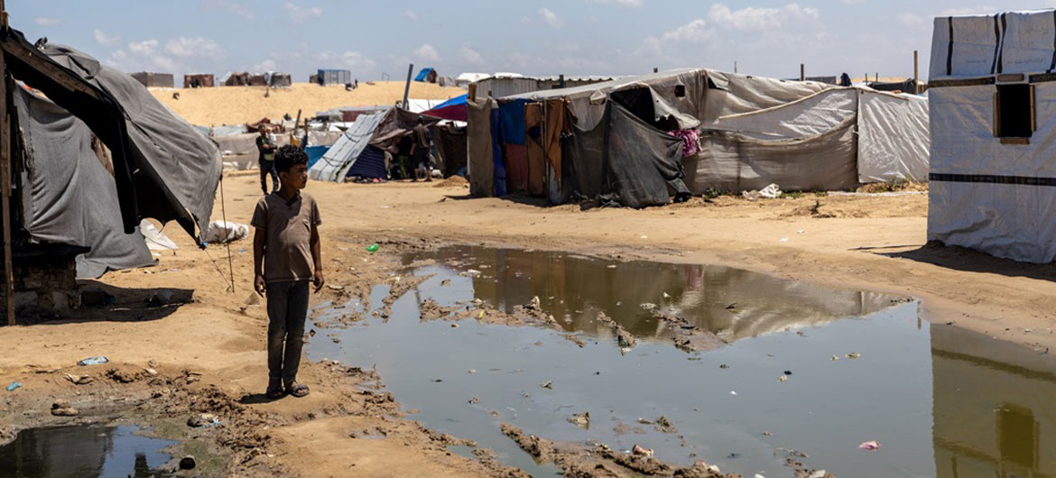 El Secretario General de la ONU AntónioGuterres pide una pausa humanitaria para vacunar contra la polio en Gaza