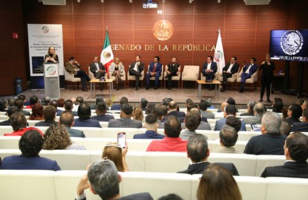 Presentan en el Senado libro sobre estrategias para atender inseguridad en el país