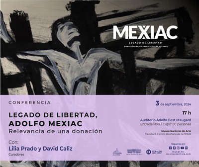 Inicia programa académico de la exposición “Mexiac. Legado de libertad” en el Museo Nacional de Arte