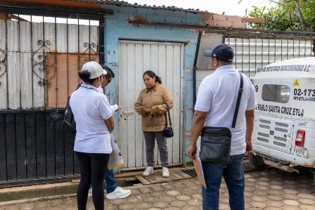 Realiza Secretaría de Administración Mega Tequio de Alfabetización en San Pablo Etla, Oaxaca