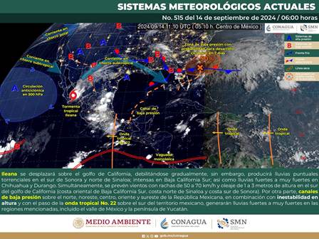 Prevén fin de semana con lluvias de intensidad variable en Oaxaca