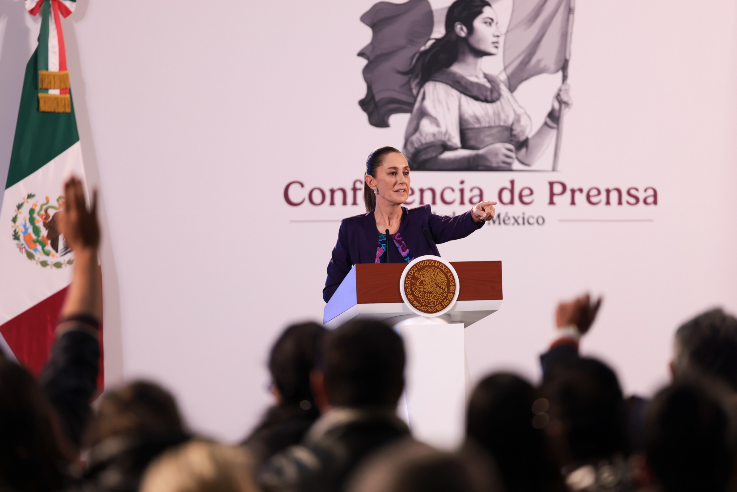 Conferencia de prensa de la presidenta Claudia Sheinbaum Pardo del miércoles 9 de octubre de 2024 Versión estenográfica.