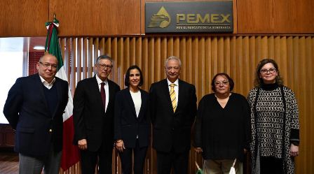 Aprueba Consejo de Administración de Petróleos Mexicanos por unanimidad nuevos nombramientos