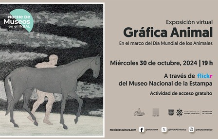 Animales domésticos, salvajes y fantásticos creados por artistas del grabado se presentan en la muestra virtual Gráfica animal