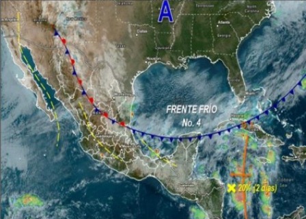 Prevén temporal lluvioso con un campo de nubosidad este fin de semana en Oaxaca