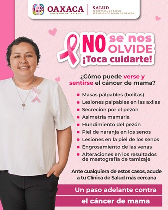 Arranca el mes rosa con el lema “Un paso adelante del cáncer de mama”