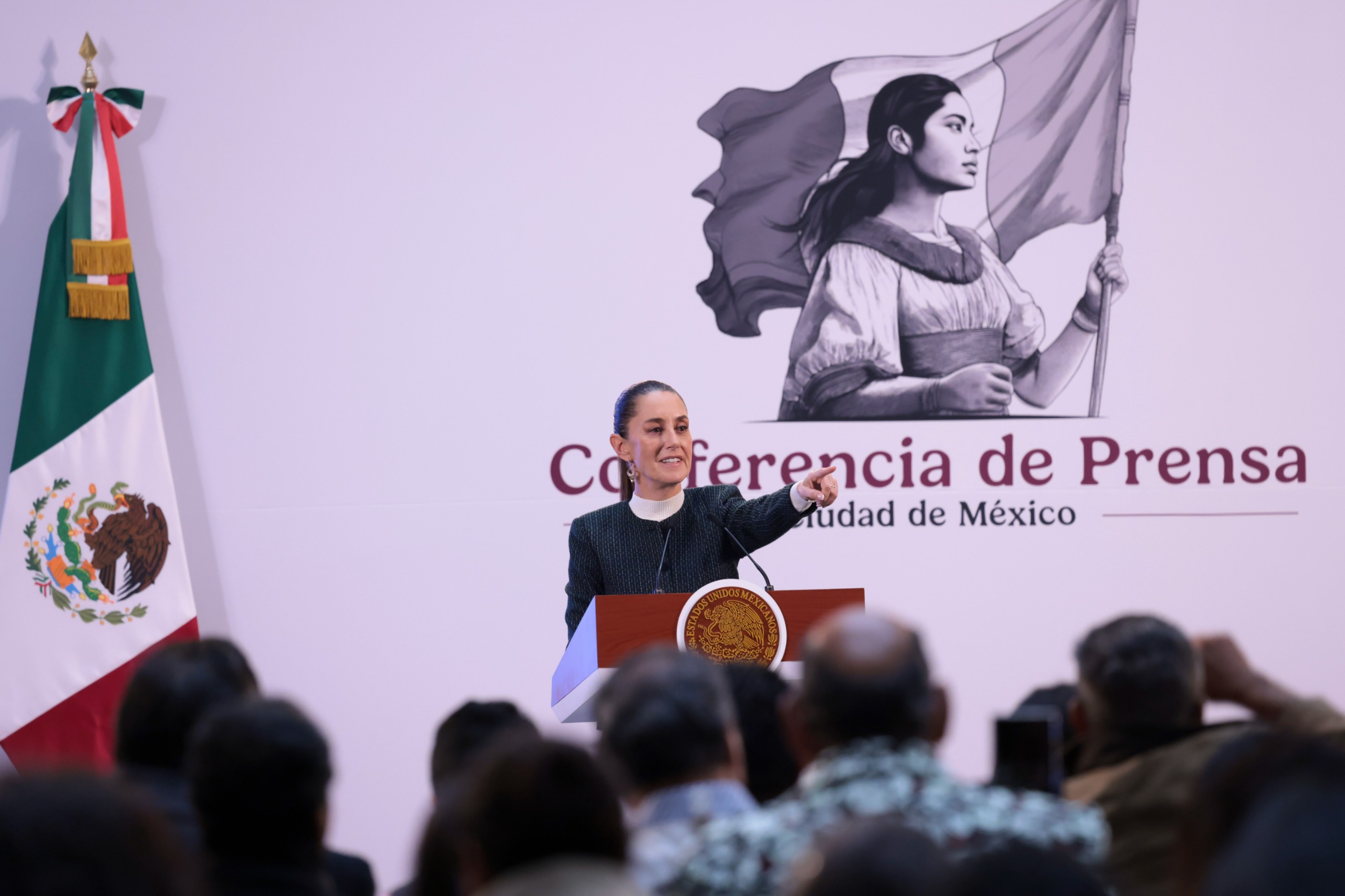 Conferencia de prensa del pueblo de la presidenta Claudia Sheinbaum Pardo jueves del 31 de octubre de 2024