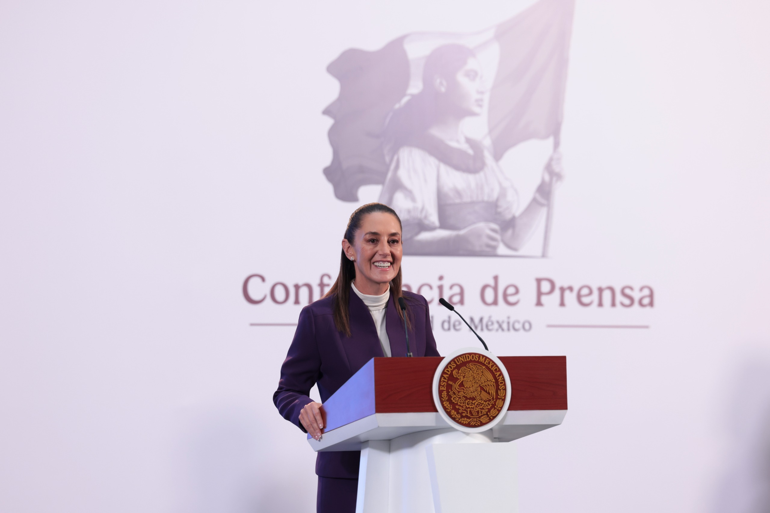 Conferencia de prensa de la presidenta Claudia Sheinbaum Pardo lunes 11 de noviembre de 2024 Versión estenográfica