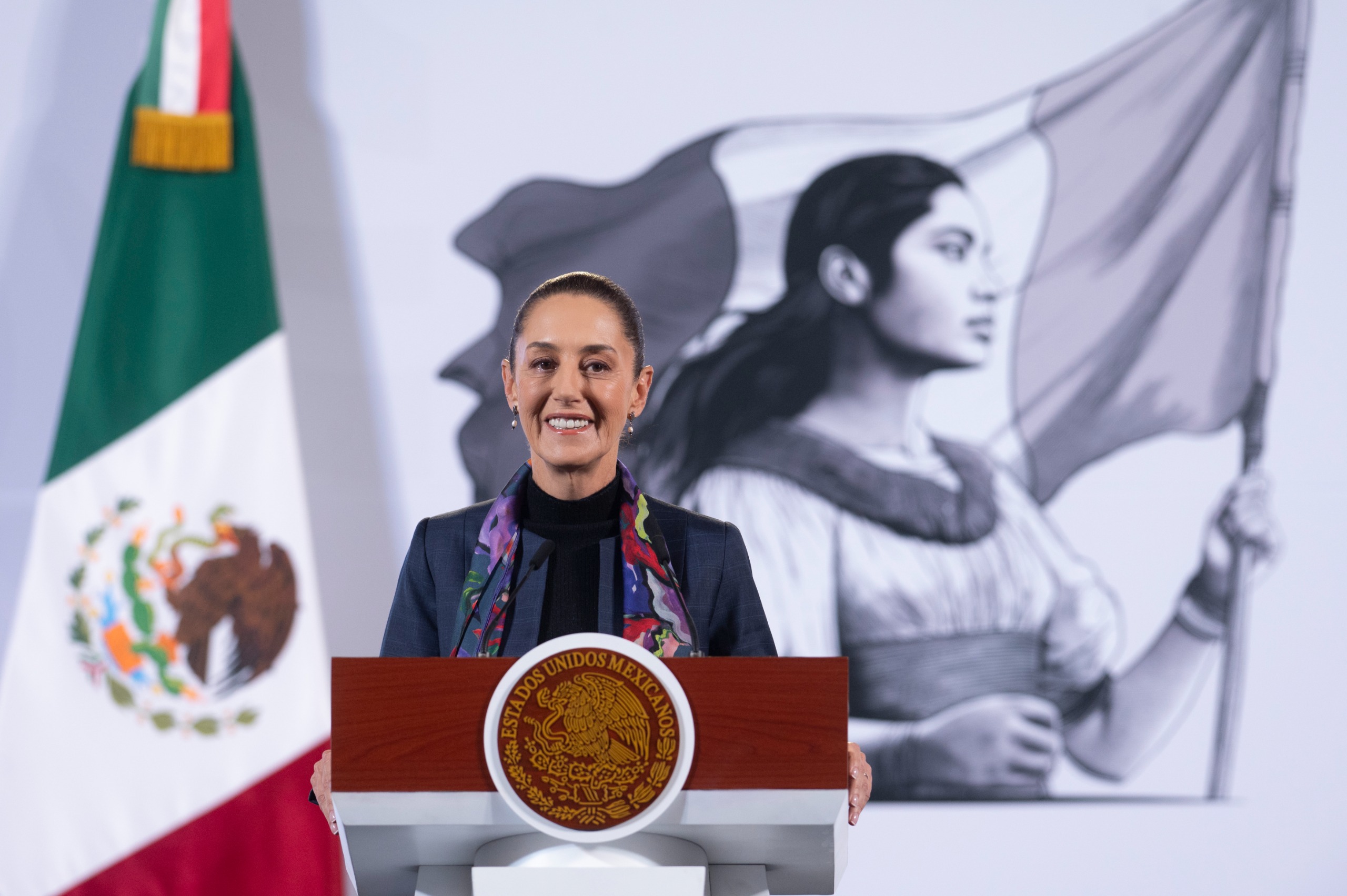 JUEVES 5 DE DICIEMBRE DE 2024 Versión estenográfica Conferencia de prensa de la presidenta de México Claudia Sheinbaum Pardo