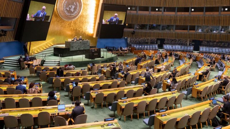 La Asamblea General de la ONU exige un alto el fuego inmediato en Gaza y que Israel respete el mandato de Agencia de las Naciones Unidas para los Refugiados Palestinos