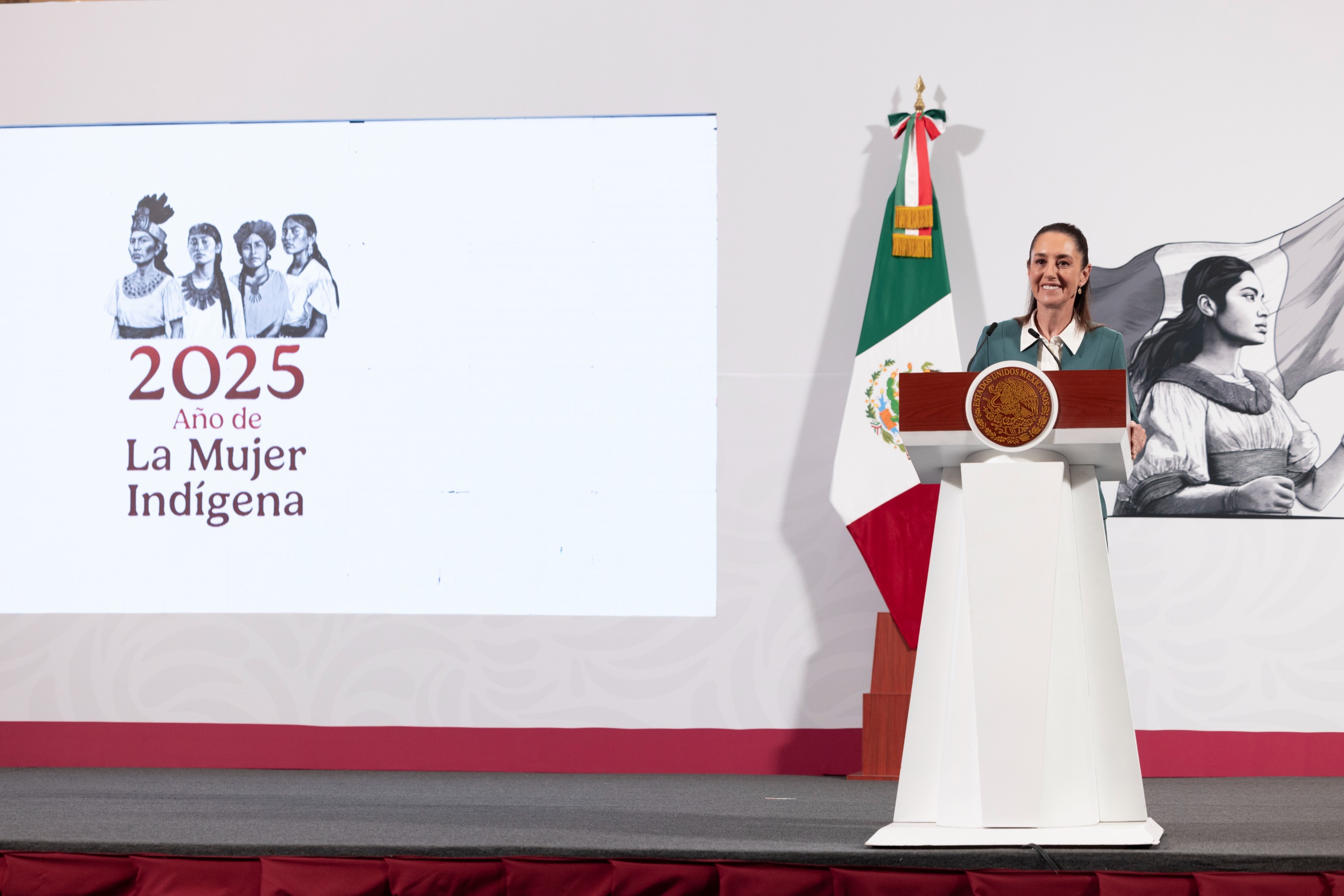 Conferencia de prensa de la presidenta Claudia Sheinbaum Pardo del 20 de enero de 2025 Versión estenográfica.