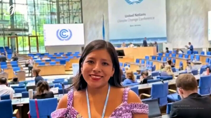 Mujer zapoteca de Oaxaca de la UNAM, elegida para conferencia de la ONU sobre cambio climático