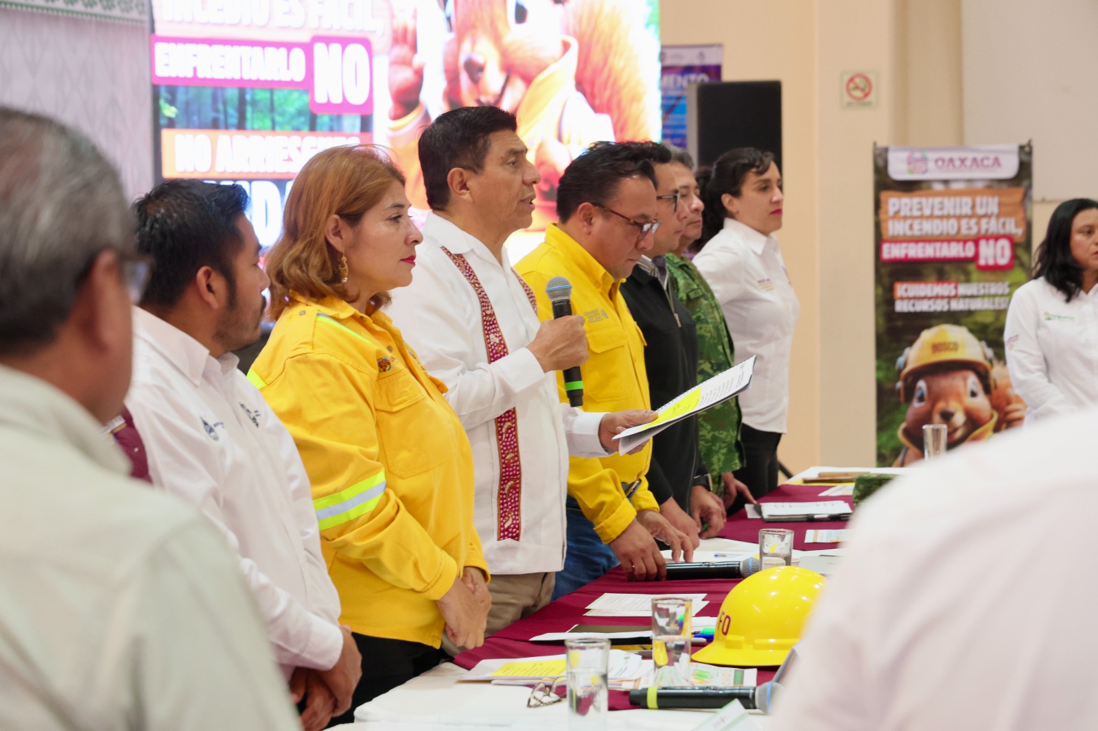 Instalan Subcomité de Prevención y Combate de Incendios Forestales en la Mixteca