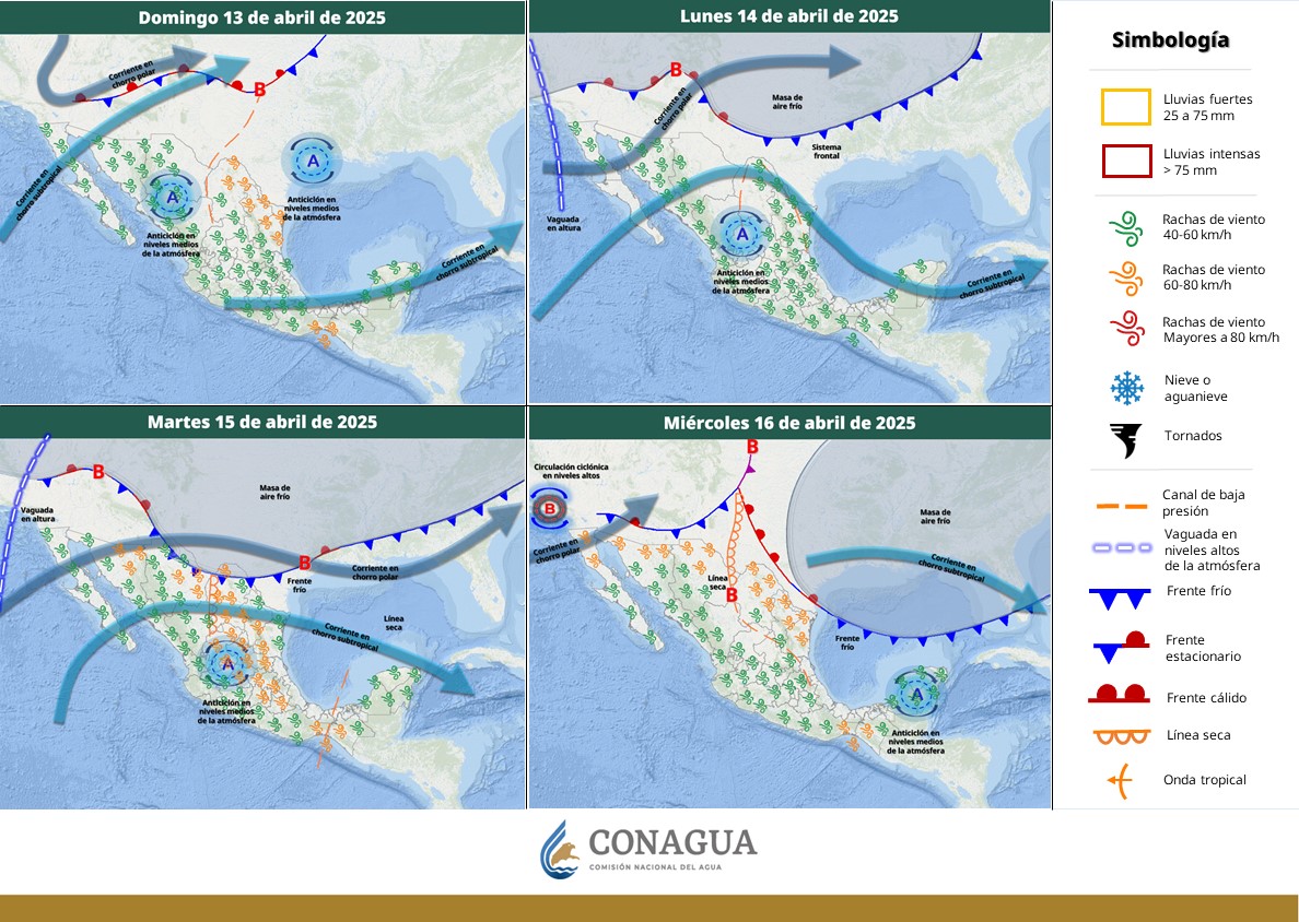 Pronostican temperaturas mínimas de -10 a -5 grados Celsius con heladas