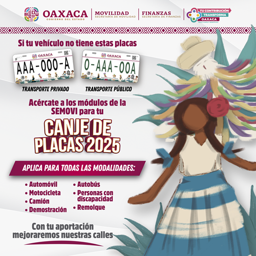 Vence el 30 de junio plazo para el Canje de Placas 2025 sin recargos: Semovi