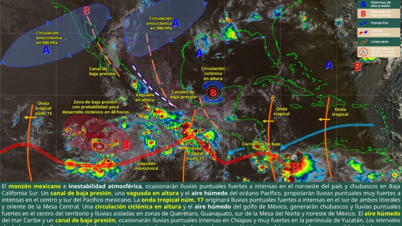 Tormentas puntuales fuertes