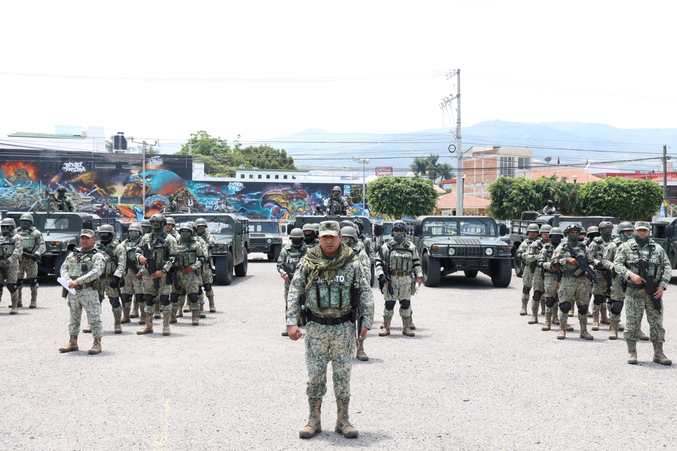 Más de mil elementos participan en segunda etapa de “Operativo Pescador” en la Central de Abasto de Oaxaca