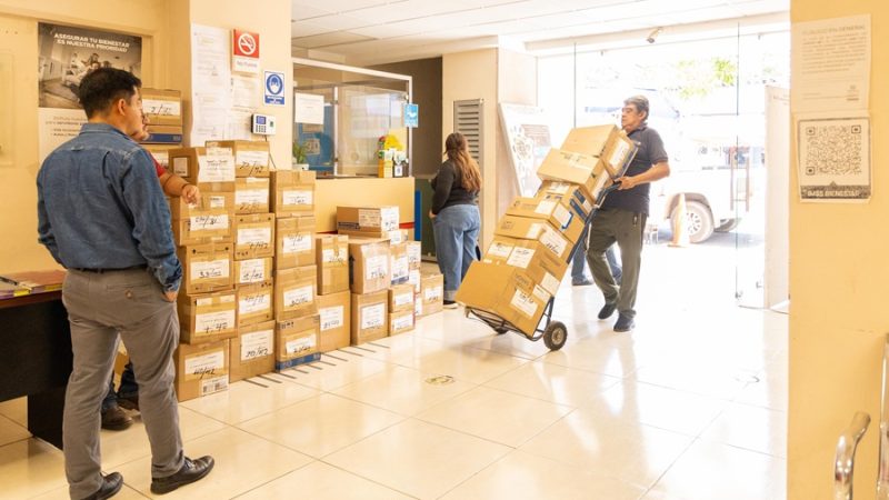 Avanza distribución de medicamentos