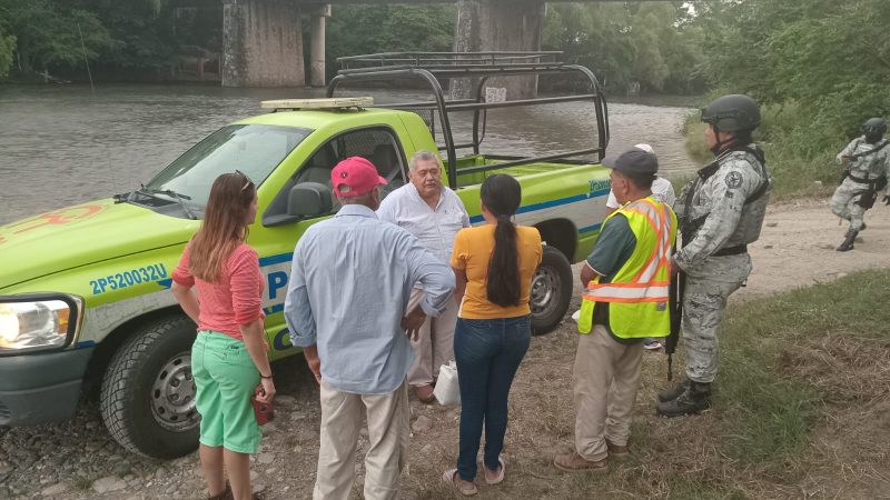 Hombre desaparecido en el río Ostuta