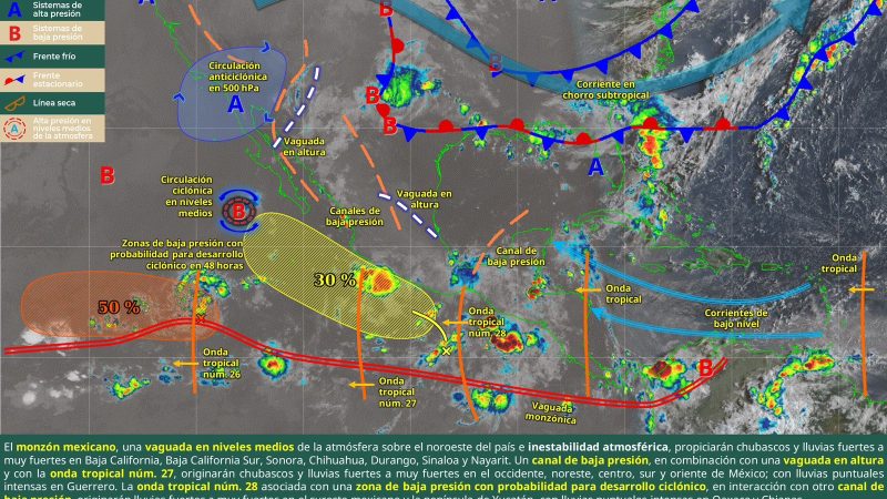 Lluvias con tormentas