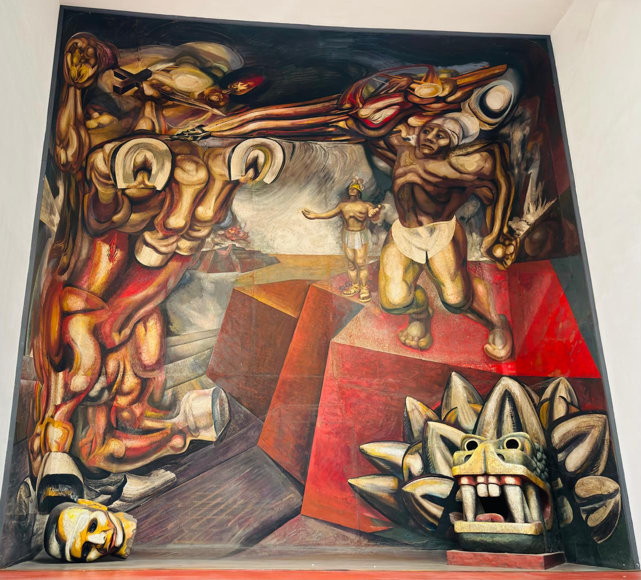 Realiza Inbal trabajos de conservación en tres obras que son patrimonio artístico