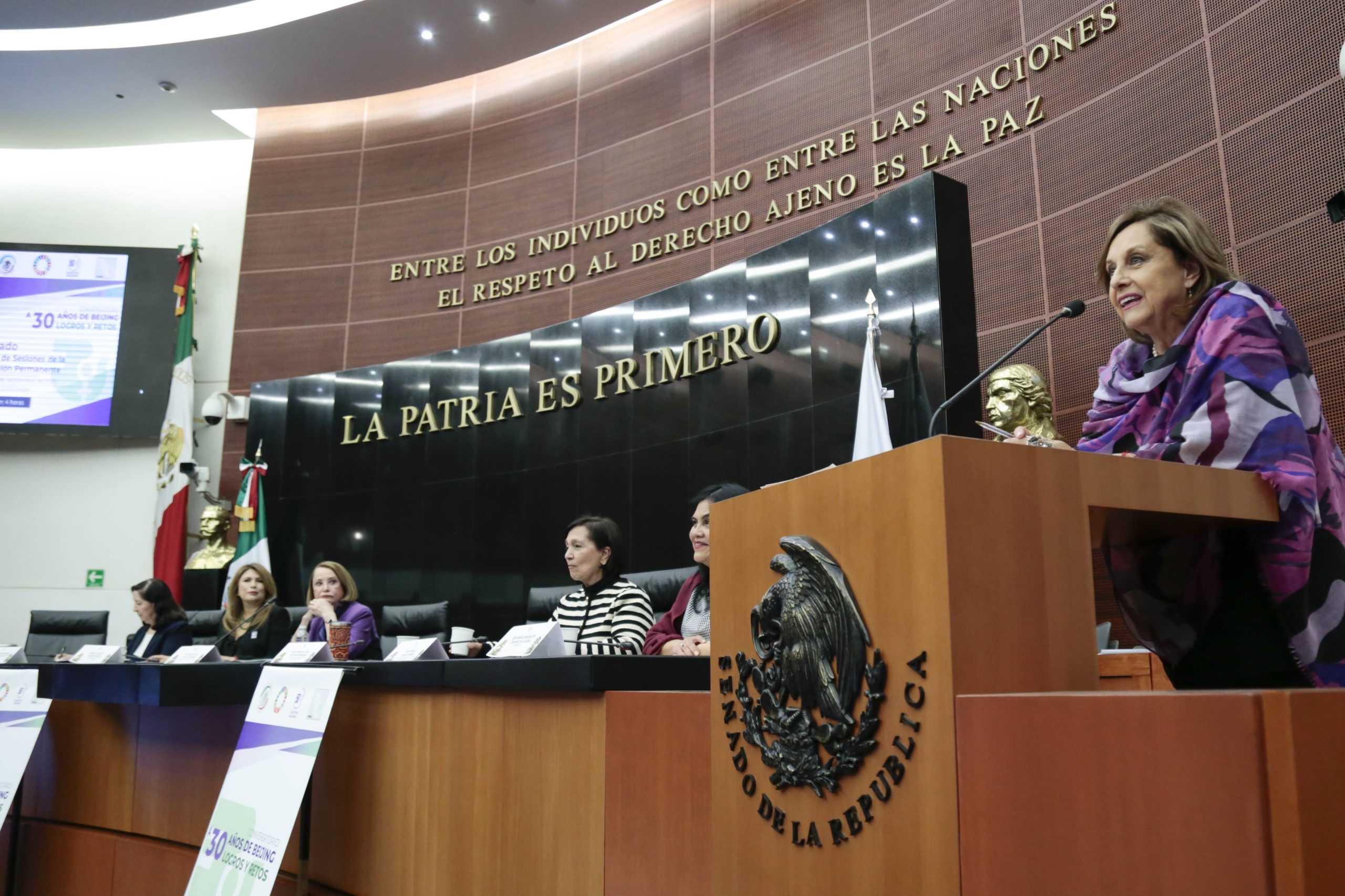 “A 30 años de Beijing. Logros y Retos”, conversatorio en el Senado de la República