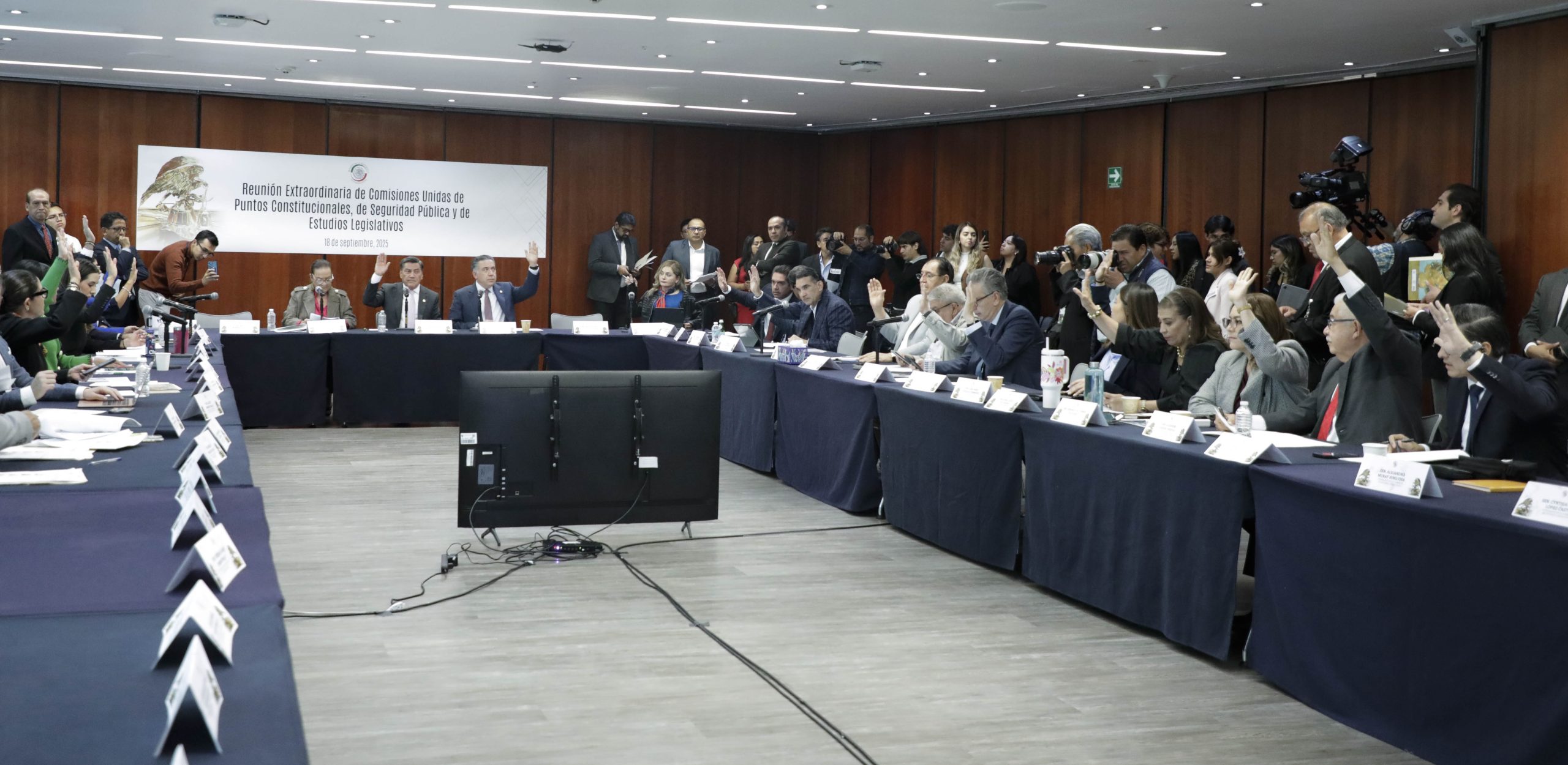 Avalan en comisiones del Senado de la República Dictamen en materia de extorsión