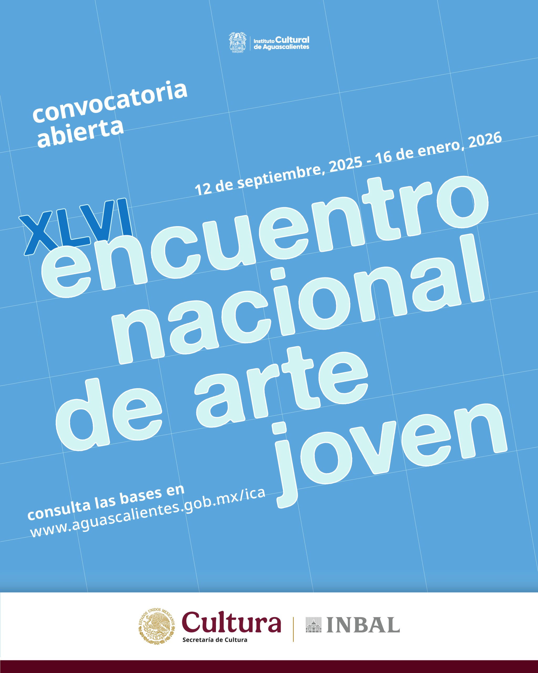 Abren convocatoria del XLVI Encuentro Nacional de Arte Joven: 60 años impulsando la creación artística