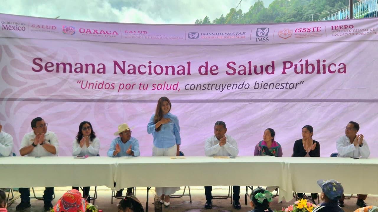 Arranca Servicios de Salud de Oaxaca Jornada Nacional de Salud Pública 2025
