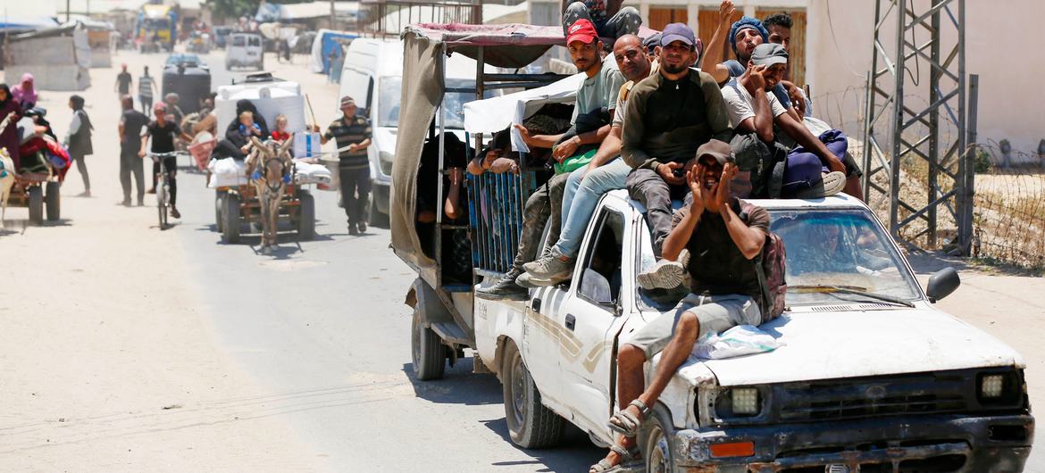 Las agencias humanitarias no pueden llevar comida al norte de Gaza donde se declaró una hambruna