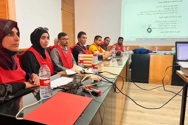 Empoderando a los periodistas de Gaza mediante la seguridad digital y la concienciación