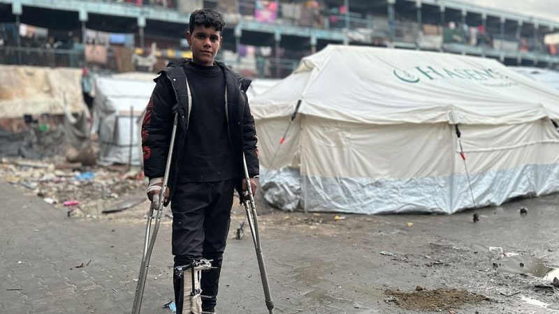 Decenas de miles de niños han quedado discapacitados en los casi dos años de guerra